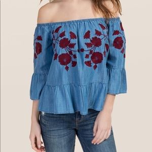 Off the shoulder top
